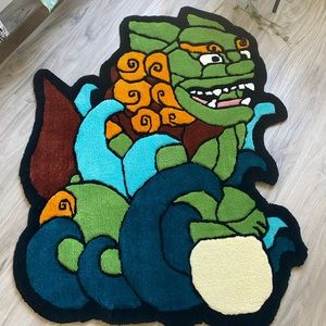Handtufted Foo Dog